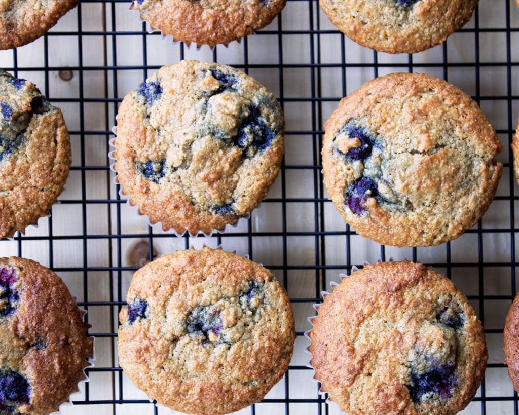 Paleo Blueberry Coconut Muffins | Kit's Coastal | #kitscoastal #coastalpaleo #paleo #glutenfree #dairyfree #muffins