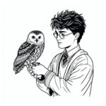 21 Kolorowanki Harry Potter do druku darmowe PDF