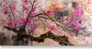 plum blossoms oil painting huge canvas art