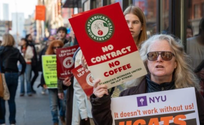 Starbucks Strike Across 43 States: Barista's $15.49 Vs. CEO's $50,000 an Hour