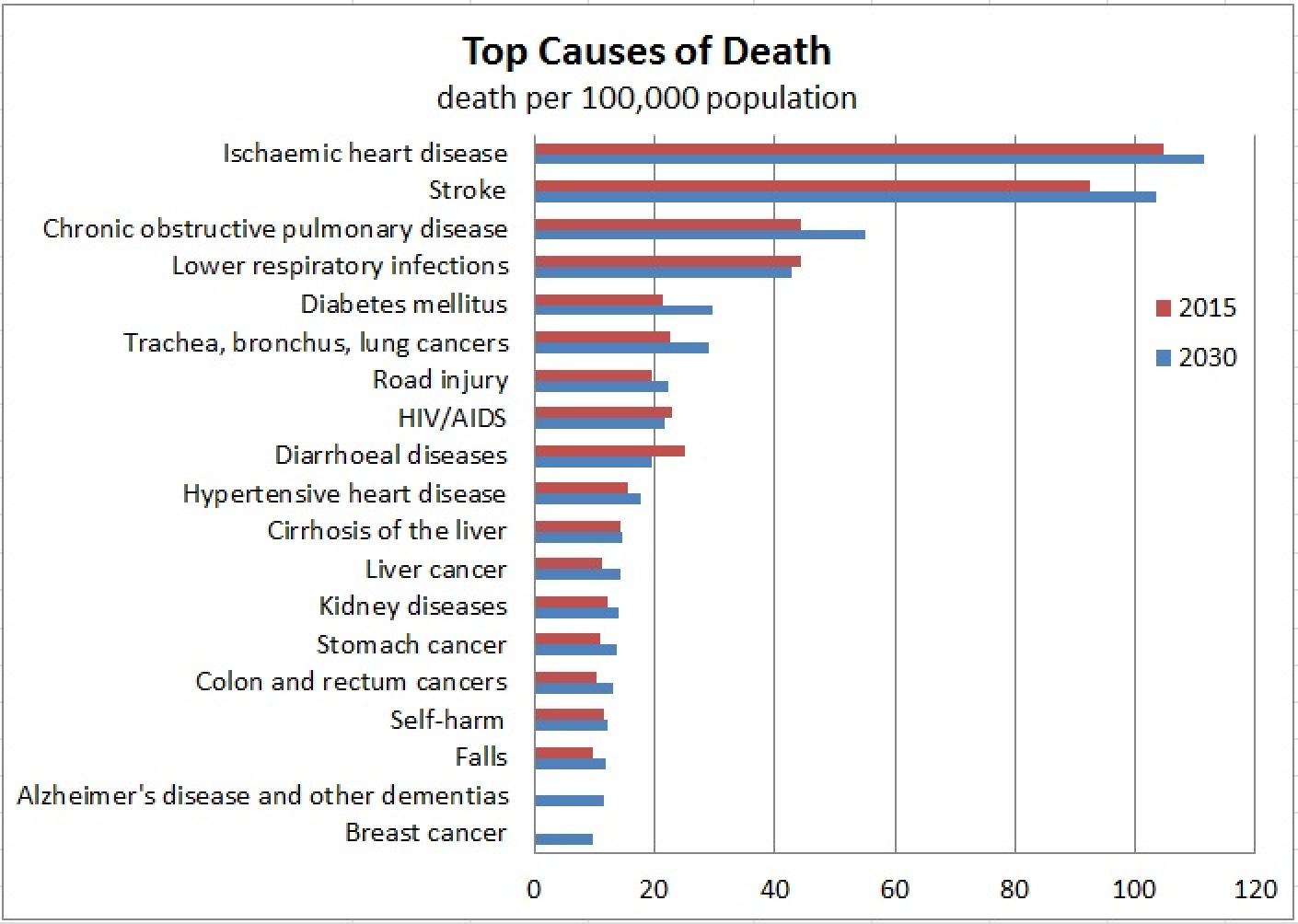 Leading Cause Of Death In The World 2024 - Dore Rebbecca