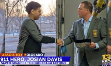 El Paso County 10-year-old recognized with 911 Hero Award