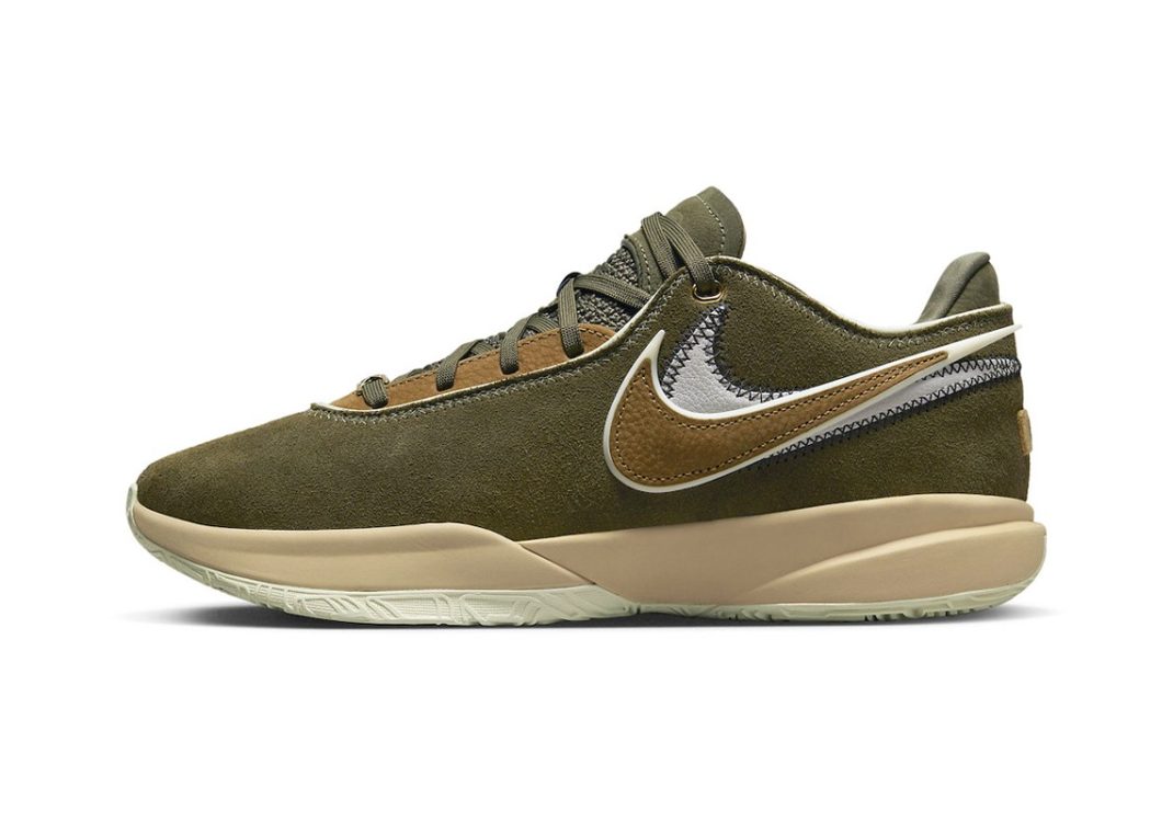 Nike Lebron 20 "Olive Suede"