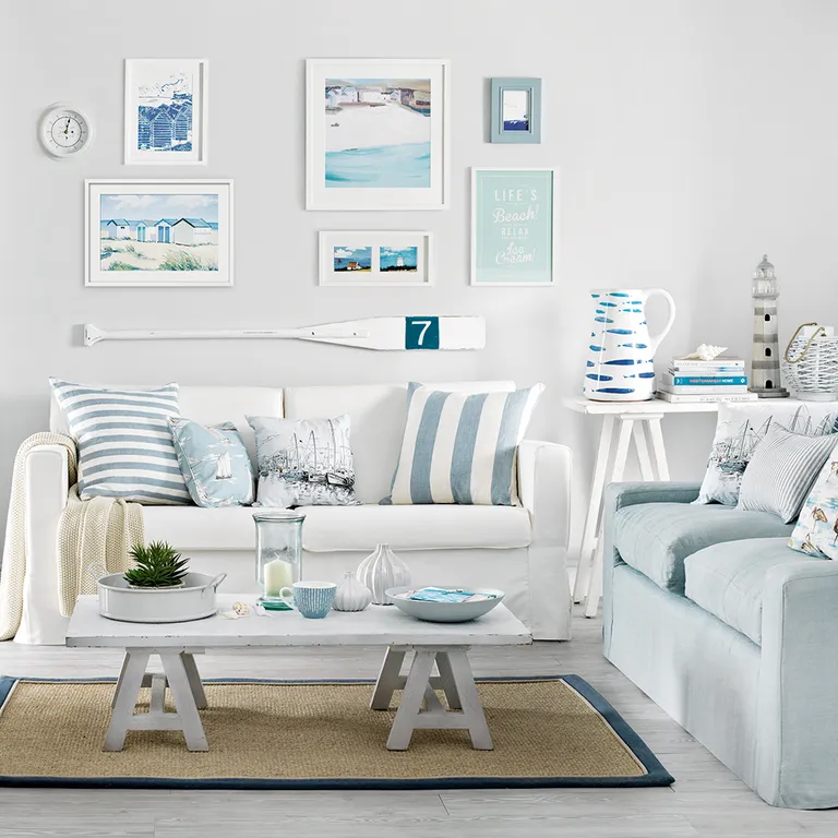 Coastal Living Rooms To Recreate Carefree Beach Days