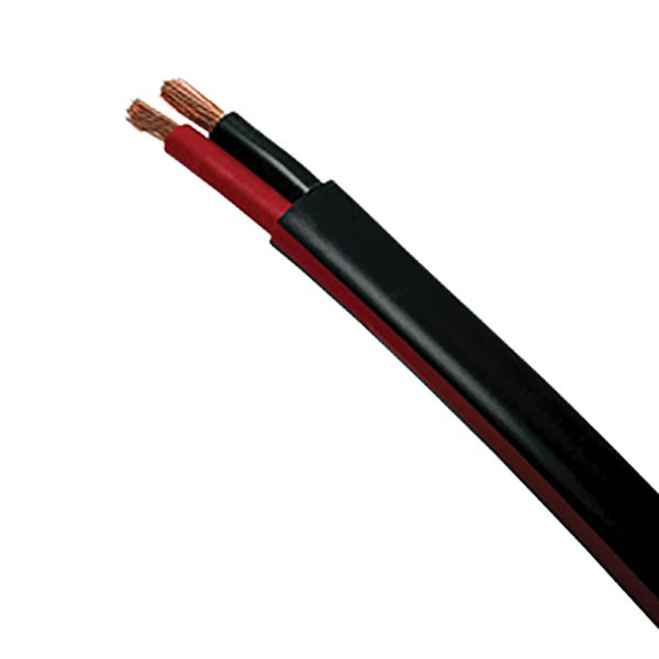 Solar Cable, Twin Core,Black, 4mm, 100M