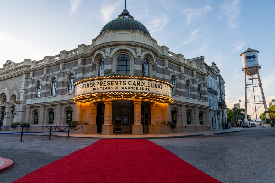 Warner Bros. celebrates 100 years with candlelight concert in Los Angeles,  California