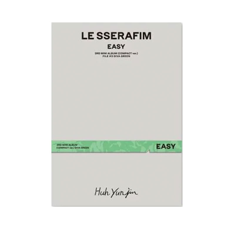 LE SSERAFIM - EASY | 3rd Mini Album | COMPACT HUH YUNJIN Ver. | 2024 CD