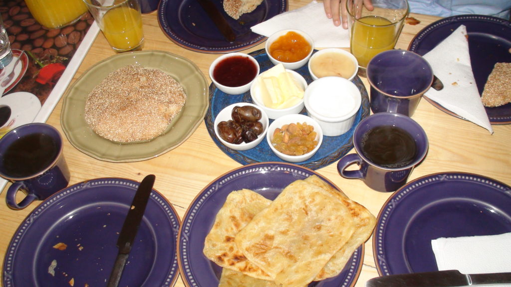 Moroccan breakfast