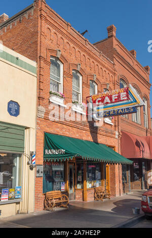 The Rainbow Cafe in downtown Pendleton, Oregon. Stock Photo