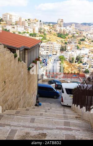 Steps in Bethlehem Stock Photo