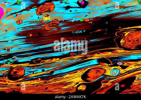 Abstract grunge art background texture with colorful paint Stock Photo