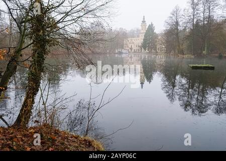 Dammsmühle Castle, Schönwalde, Brandenburg, Germany Stock Photo