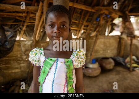 Portraits of Ivorians,Cote D'Ivore (Ivory Coast) Stock Photo