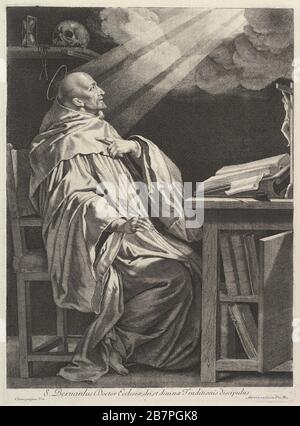 Saint Bernard de Clairvaux. Stock Photo