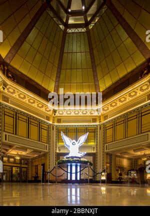 lobby, the Fairmont Peace Hotel, Shanghai, China Stock Photo