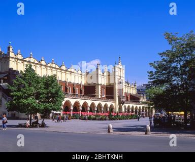 Krakow Cloth Hall, Market Square, Old Town, Cracow (Krakow), Republic of Poland Stock Photo