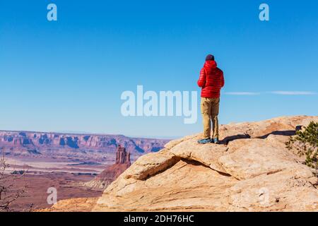 Hike in Utah Stock Photo