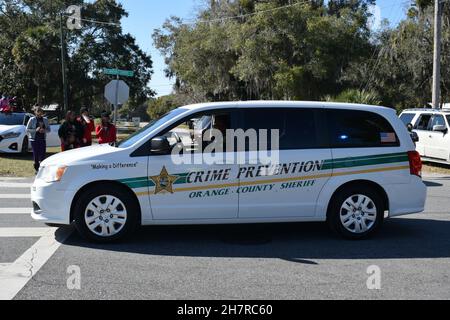 Florida Orange County Sheriff Vehicle January 18, 2021. Stock Photo