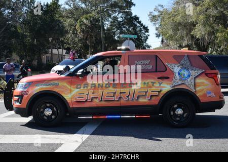 Florida Orange County Sheriff Vehicle January 18, 2021. Stock Photo