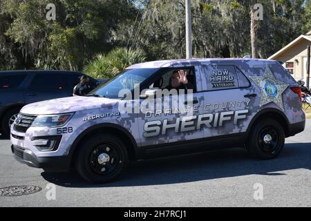 Florida Orange County Sheriff Vehicle January 18, 2021. Stock Photo