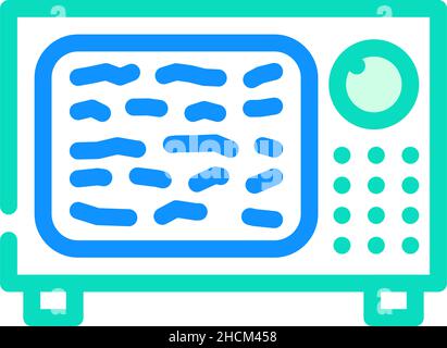 white noise color icon vector illustration Stock Vector