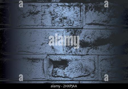 A wall of old, damaged red brick. Scratches and cracks. The background and textures of an antique retro brick.Vector. Stock Vector