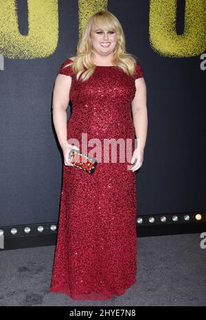 Rebel Wilson attending the Pitch Perfect 3 World Premiere in Los Angeles Stock Photo