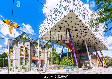 Toronto, Ontario College of Art, OCAD University, Sharp Center for Design Stock Photo