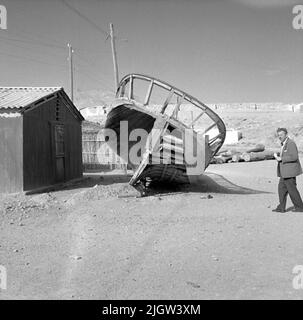 41. Spain. Photo journal is available at B.M.A. + Photo albums. Acquisition: Books and archive materials. Photos taken 1959-11-12.12 Pictures in series. According to notes: Spain. S. Mediterranean coast, ADRA, 12/11-59. Shipyards. Stock Photo