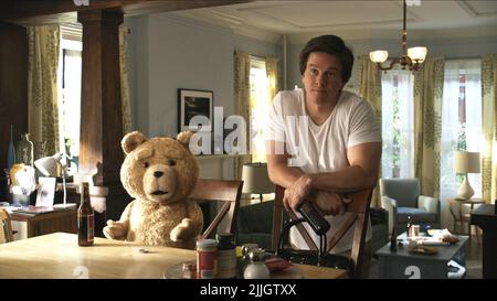 TED, MARK WAHLBERG, TED, 2012 Stock Photo