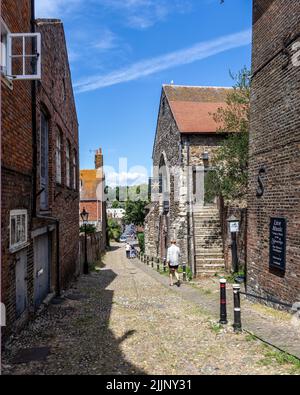 Medieval Architecture In Rye UK Stock Photo