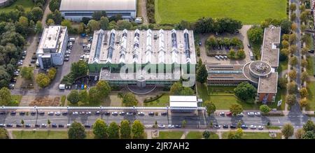 Aerial view of the TZDO - TechnologieZentrumDortmund GmbH, Dortmund University of Technology Campus North with the Technology Center and EMC Test NRW Stock Photo