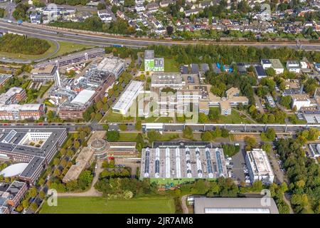 Aerial view of the TZDO - TechnologieZentrumDortmund GmbH, Dortmund University of Technology Campus North with the Technology Center and EMC Test NRW Stock Photo