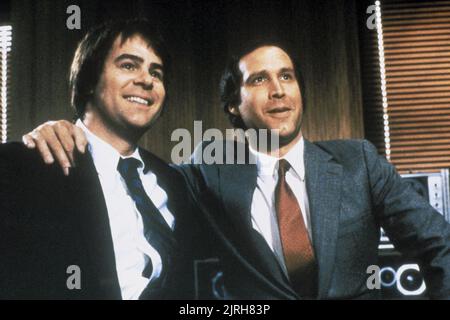 DAN AYKROYD, CHEVY CHASE, SPIES LIKE US, 1985 Stock Photo