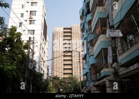 Bangladesh, Dhaka, November 2021. Illustration of daily life in the city of Dhaka, capital of Bangladesh. Photograph by Martin Bertrand. Bangladesh, D Stock Photo