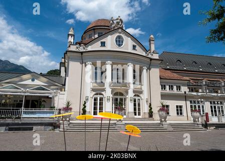 Kurhaus, Merano, South Tyrol, Italy Stock Photo