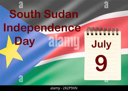 South Sudan Independence Day Stock Photo