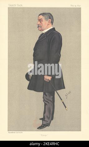 VANITY FAIR SPY CARTOON Colonel Robert Kingscote 'The Court' Military ...