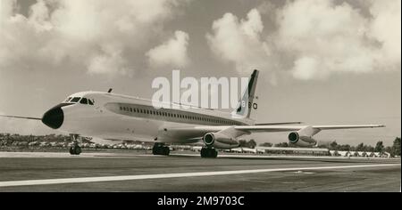 Convair 880 first prototype. Stock Photo