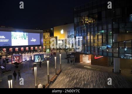 Beijing sanlitun Stock Photo