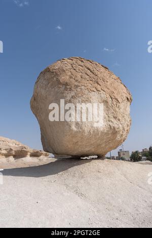 Floating rock in Al Hasa, Al Hofuf Saudi Arabia Stock Photo