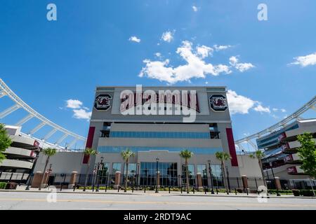 May 06, 2020, Columbia, South Carolina, USA: Williams-Brice Stadium is the home football stadium for the South Carolina Gamecocks, representing the Stock Photo