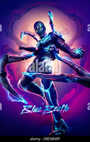 BLUE BEETLE (2023), directed by ANGEL MANUEL SOTO. Credit: DC Entertainment / Warner Bros. / Album Stock Photo