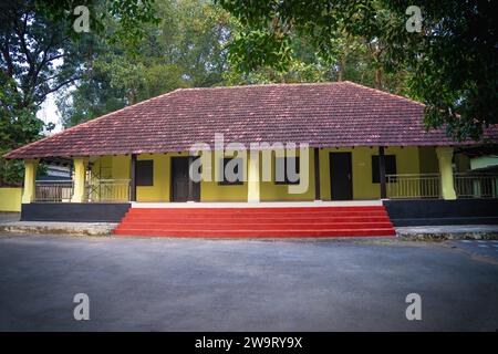 DFO Bungalow in Nilambur, Kerala India Stock Photo