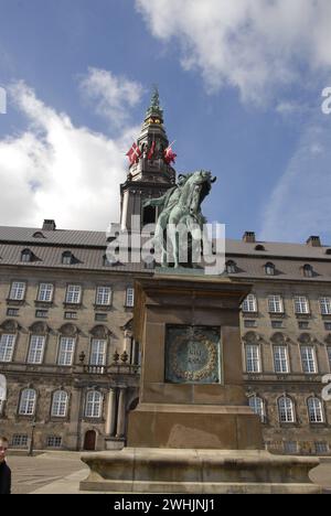 COPENHAGEN / DENMARK  09 April 2016   Today dannebrog in other danish flag is at half mast on all government qnd public building and danish parliament christians in the memories of black day in danish history Nazi germany occuption on 9 april 1940 durign 2nd world war Photo.Francis Joseph Dean/Deanpictures Stock Photo