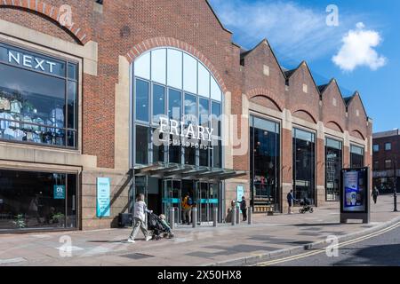 The Friary indoor shopping mall shopping centre, Guildford town centre shops, England, UK Stock Photo