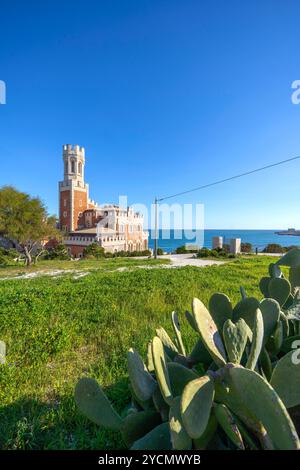 Tafuri Castle, Portopalo di Capo Passero, Siracusa, Sicily, Italy Stock Photo