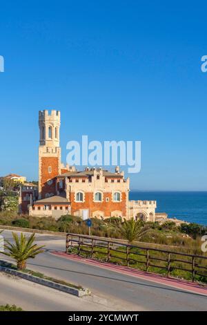 Tafuri Castle, Portopalo di Capo Passero, Siracusa, Sicily, Italy Stock Photo