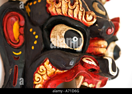 Mask of Hindu god from Nepal Stock Photo