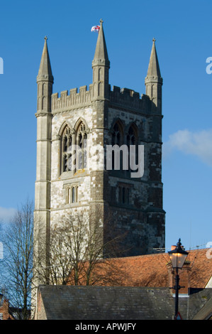 St Andrew's Parish Church Farnham Surrey Stock Photo